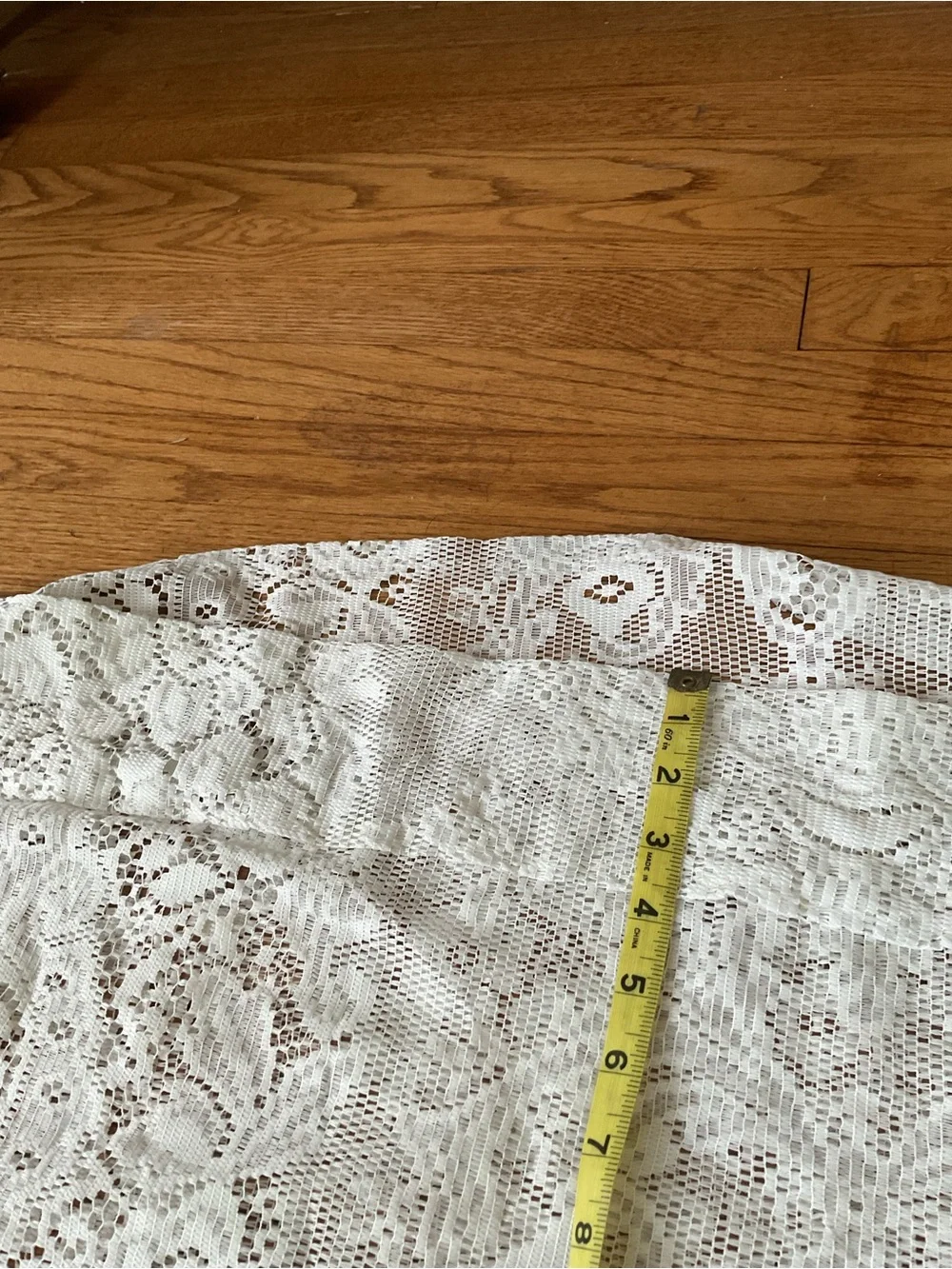 Lace curtains set of 4 Cottagecore